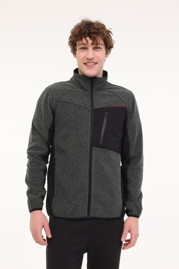 Ml Green Lffw24Gl8902 4Pr Khaki Men's Fleece
