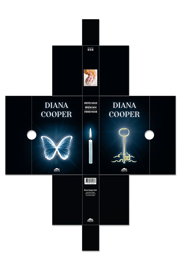 Özel Set Kutuları -maya Diana Cooper Seti – (3 KİTAP) Boş Kutusu - 3