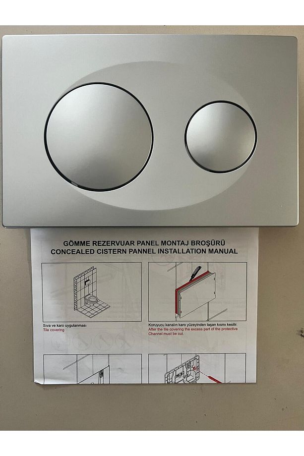 İDEVİT GÖMME REZERVUAR KUMANDA PANELİ - 1