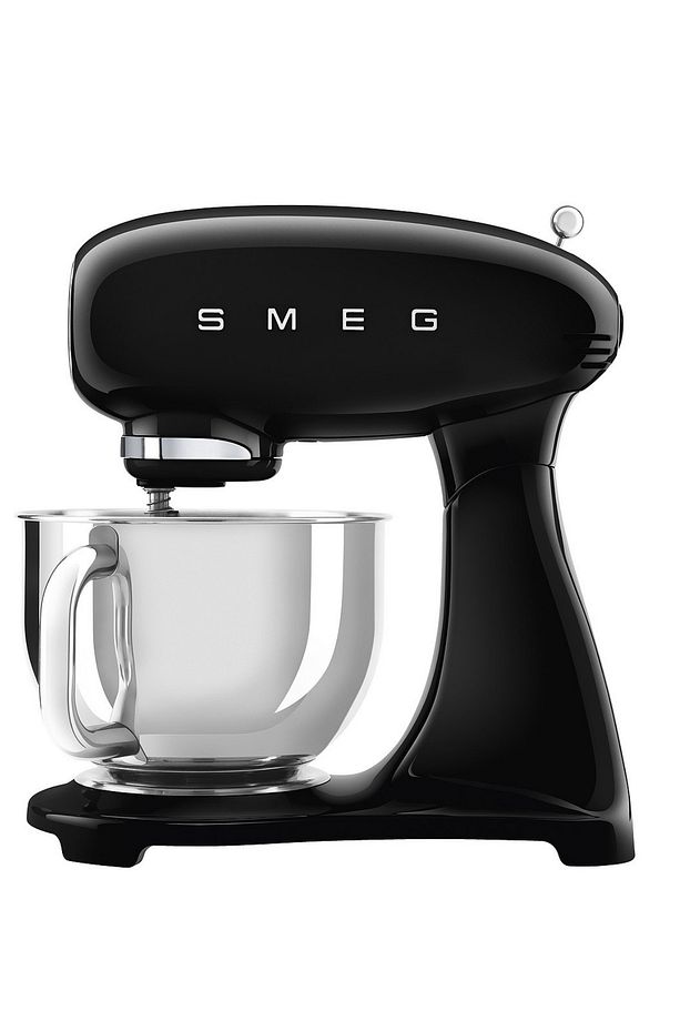 50's Style Retro 4.8 Litre Siyah Stand Mikser Smf03bleu - 4