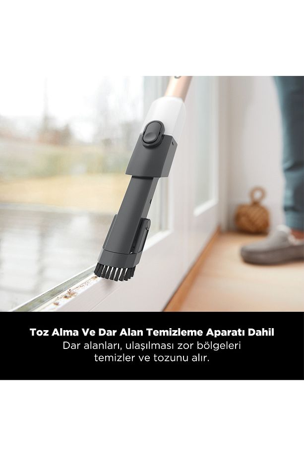 Detect Pro Auto-Empty Sistemli Şarjlı Dikey Süpürge, 60 dk'ye kadar şarj- IW3611EU - Shark Ninja - 10