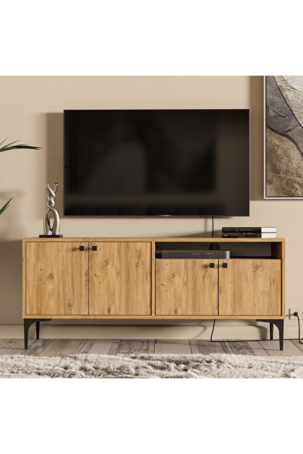 1540 ARTEMIS 139 CM TV ÜNİTESİ ATLANTİK ÇAM - 4