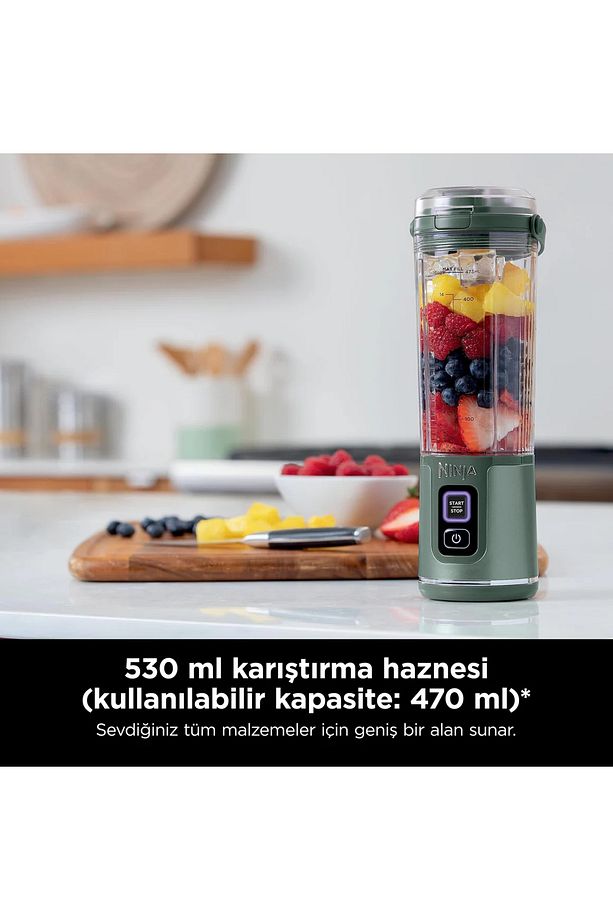 Blast™ Taşınabilir Blender - Orman Yeşili - Shark Ninja - 5