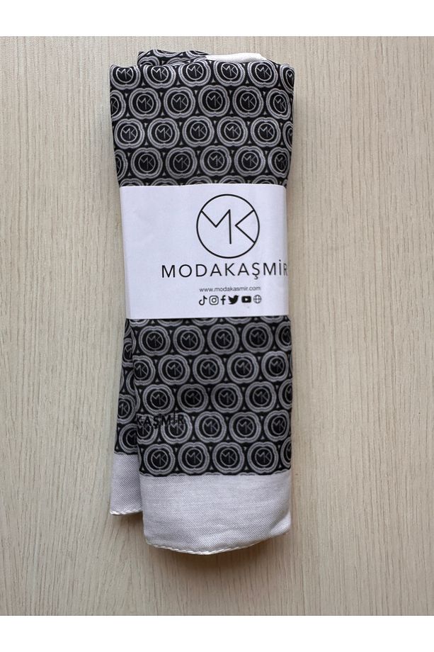 Circle MK Desen Pamuklu Şal - 4
