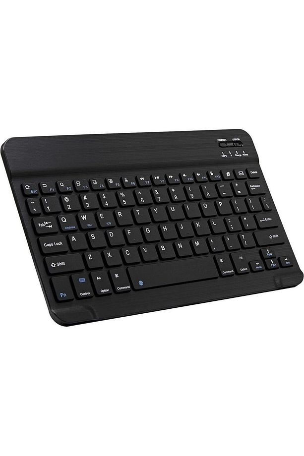 Doogee T40 Pro 12" Uyumlu Bluetooth Şarjlı Klavye Şarjlı Mouse Seti - Siyah - 1