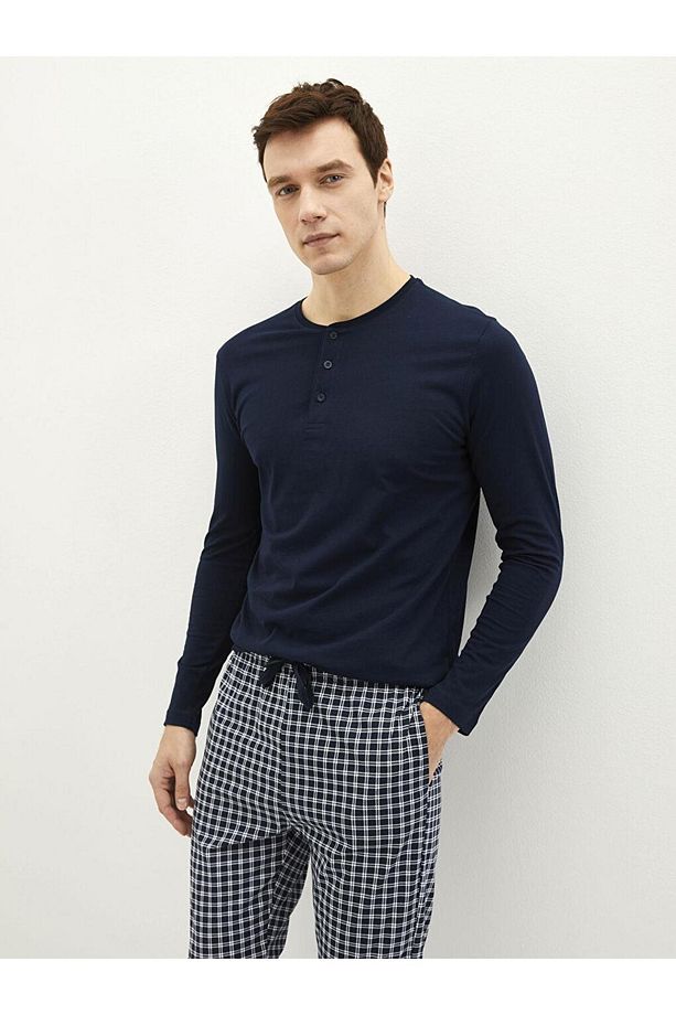Standart Kalıp Erkek Pijama Takımı - 3