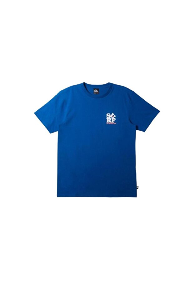 Chrome Logo Ss Stn Aqyzt09545-12227 Blue T-Shirt