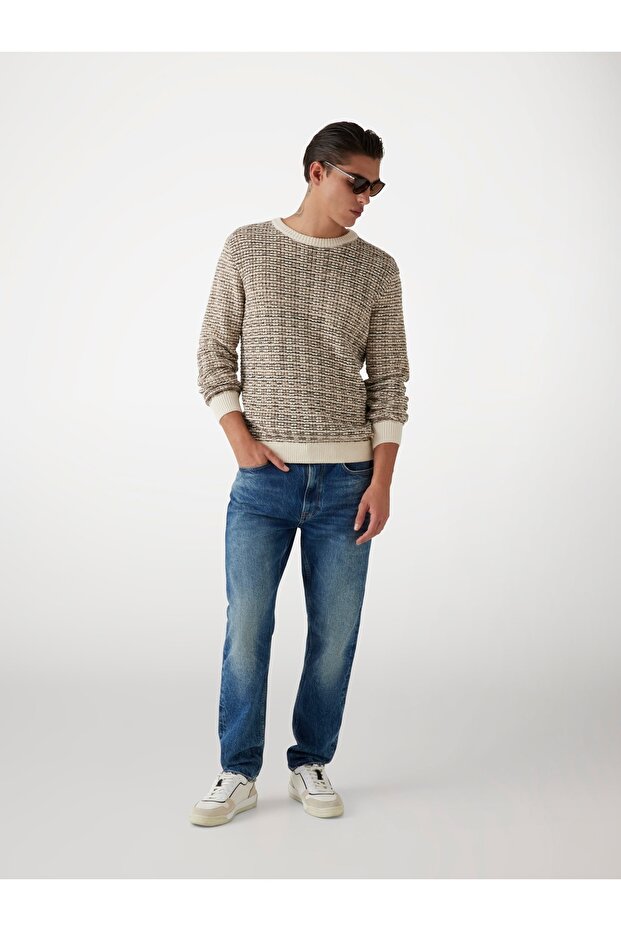 CREW NECK STITCHED S - 2