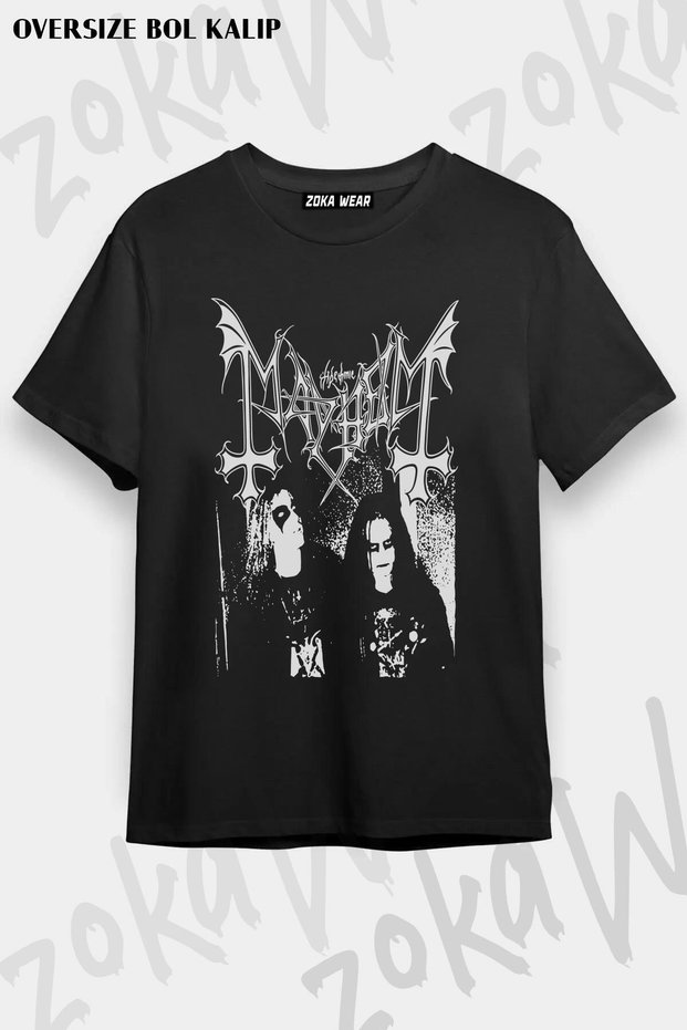 Unisex Oversize Mold Mayhem Design Printed Tshirt