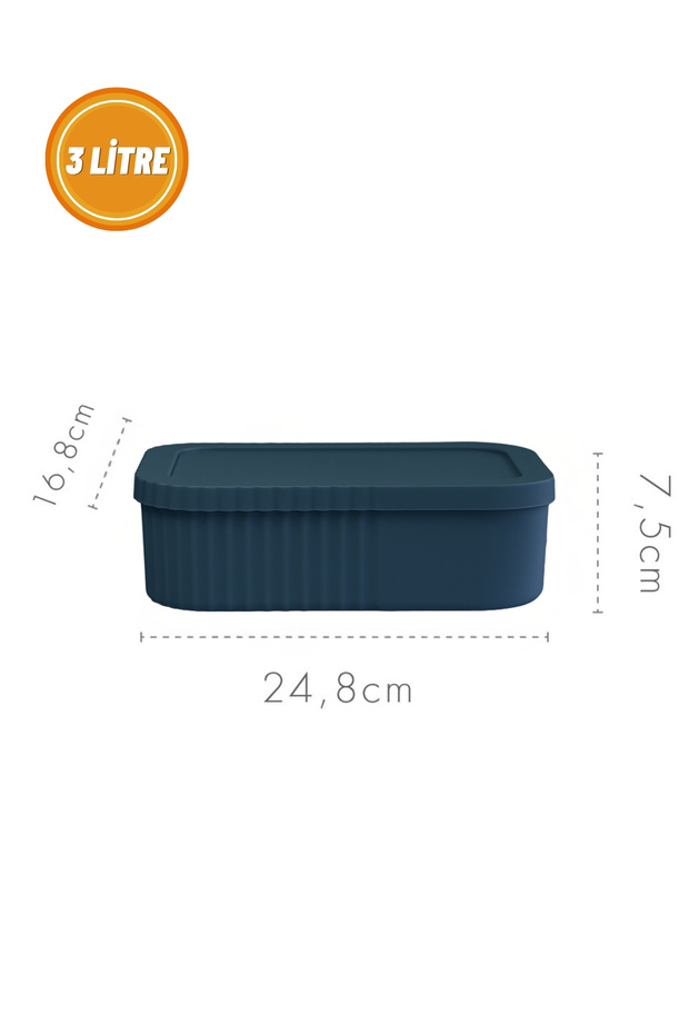 3 Litre Kapaklı Mini Organizer Kutu - 3