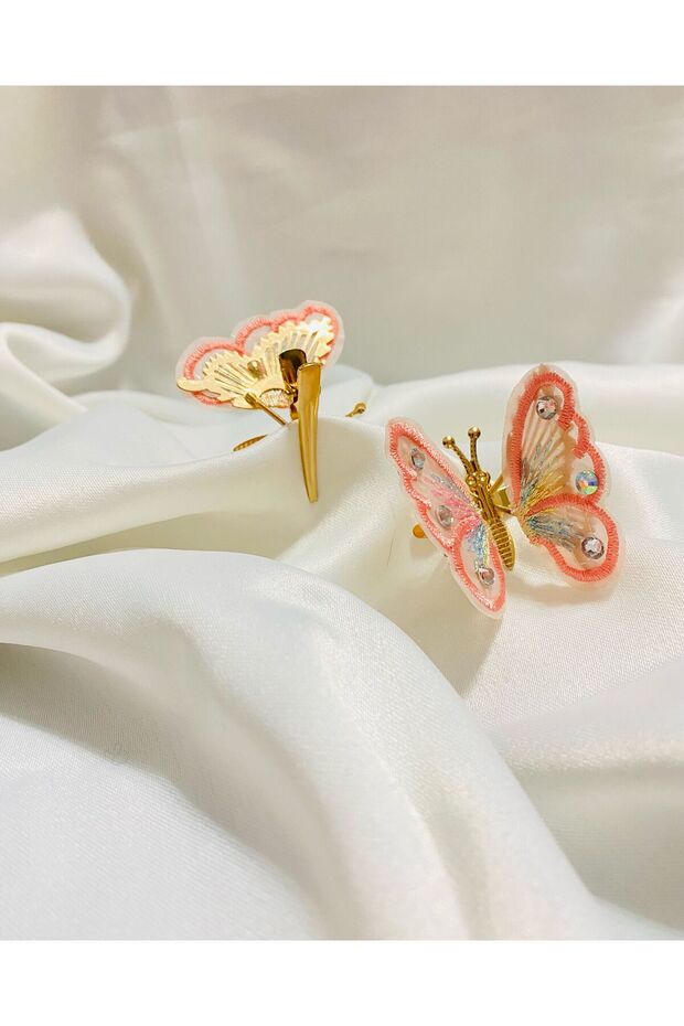 Little Ones Shopping Movable Butterfly Buckle Powder