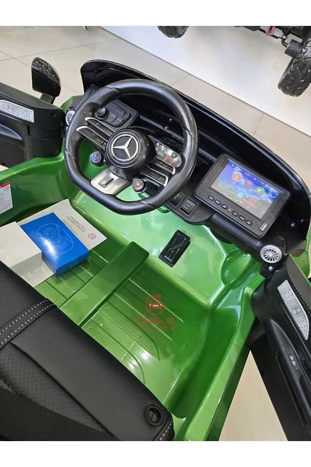 SL63! Lisanslı, 24 Volt! 4X4, Yumuşak Lastik, Çift Kişilik, Dokunmatik Tabletli - 3