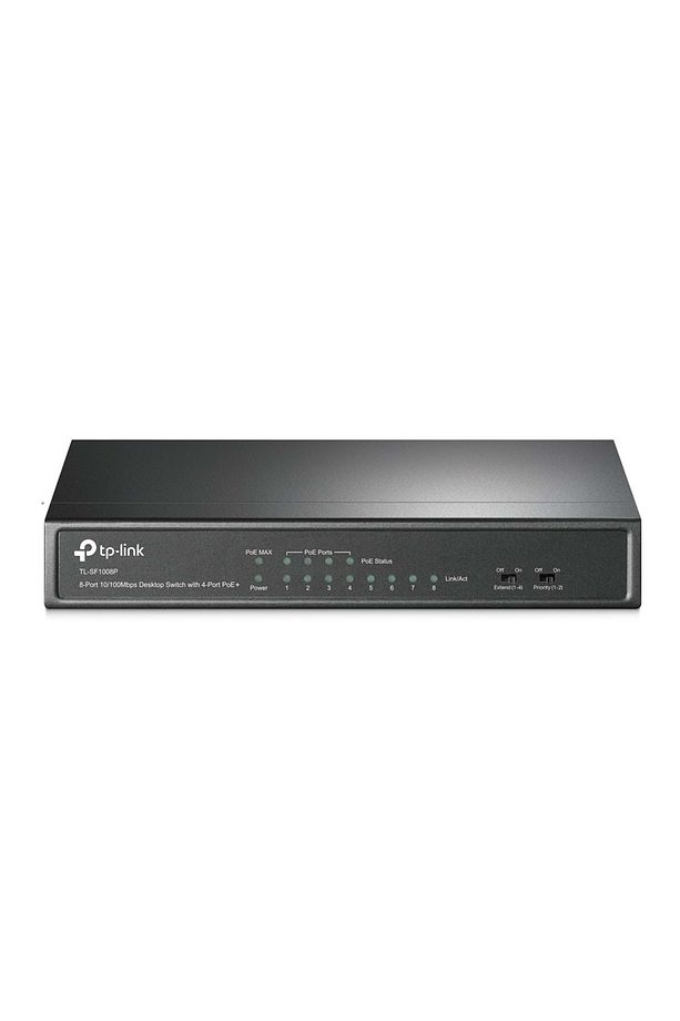 Tl-sf1008p 8 Port 4 Port Poe 57w Masaüstü Switch - 1