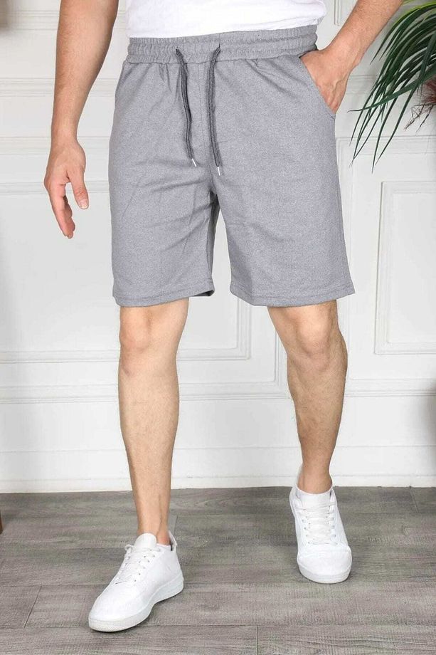 Rahat Kalıp Unisex 2 İplik Spor Şort - 8