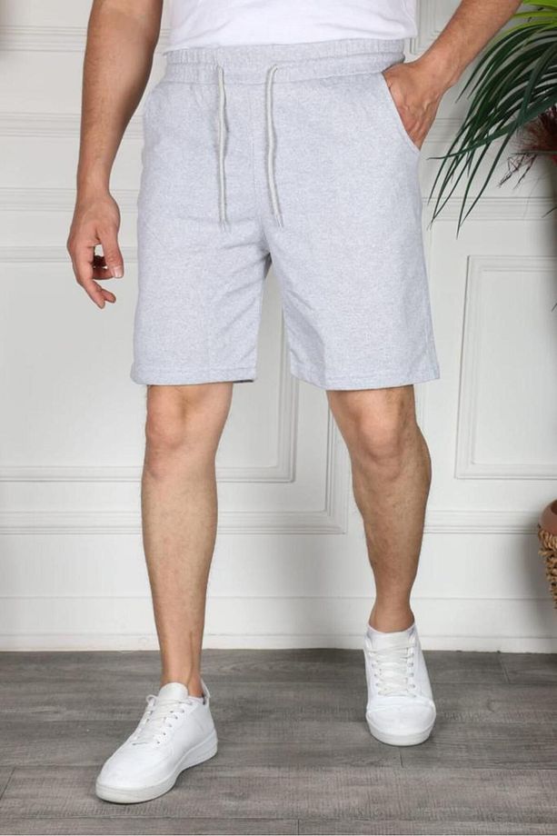 Rahat Kalıp Unisex 2 İplik Spor Şort - 8