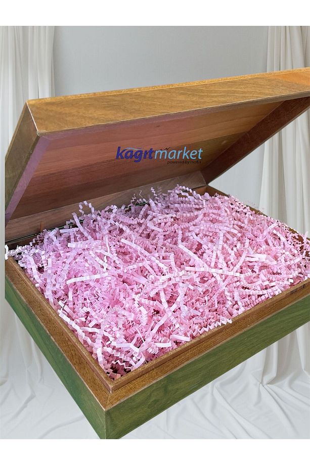 1 Kg Zigzag Kağıt , Kırpık Kağıt , Kırpıntı Kağıt * Pembe - 7