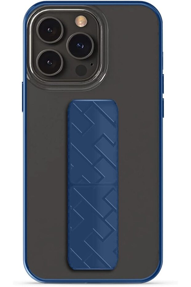 حافظة حامل قبضة - أزرق - آيفون 14 برو - 1