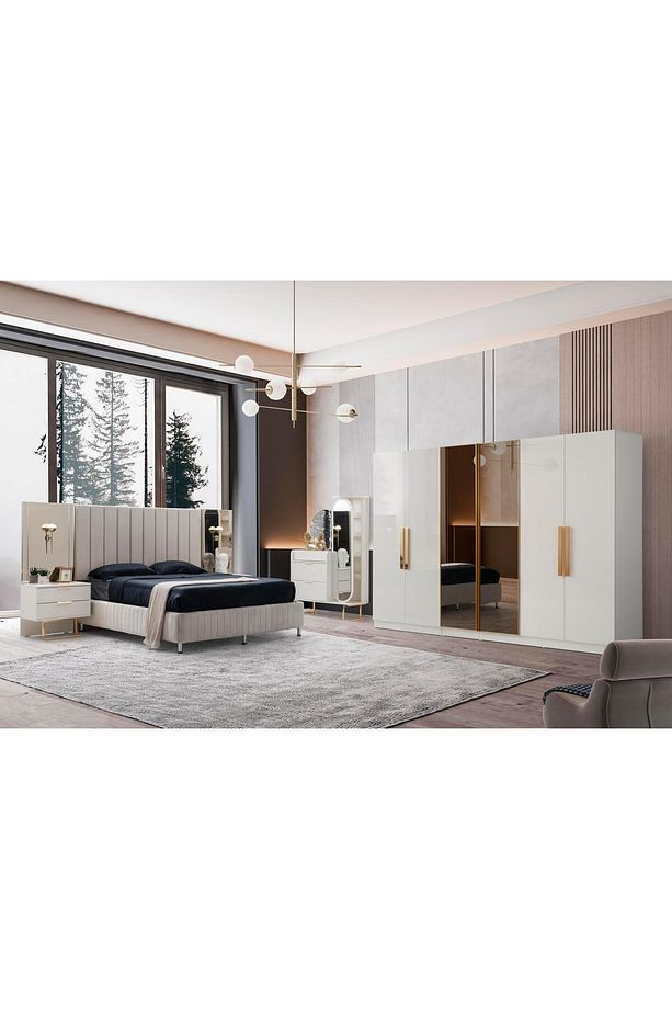 Dicle 6 Kapaklı Gardırop %100 MDF | Ücretsiz Teslimat ve Kurulum - 7