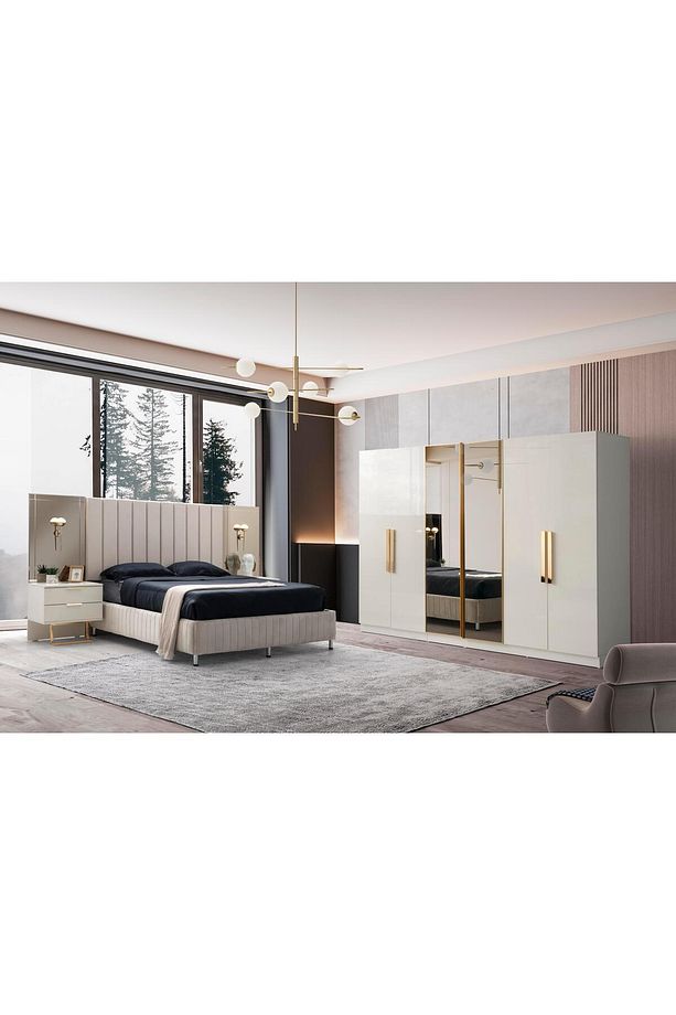 Dicle 6 Kapaklı Gardırop %100 MDF | Ücretsiz Teslimat ve Kurulum - 6