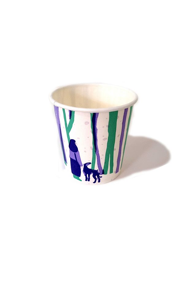 4 Oz Karton Espresso Bardağı 50 Adet - 1