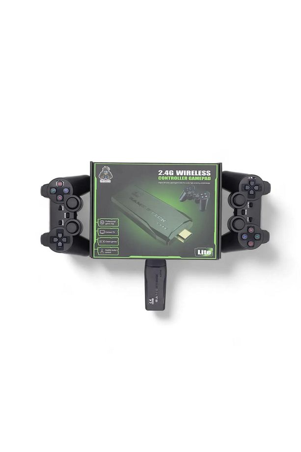 2.4g Wıreless Controller Gamepad Çift Kol Oyun Paneli Nostaljik-atari - 4
