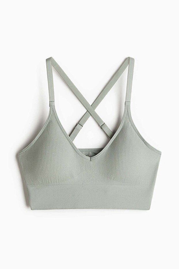 Seamless sports bra Medium support