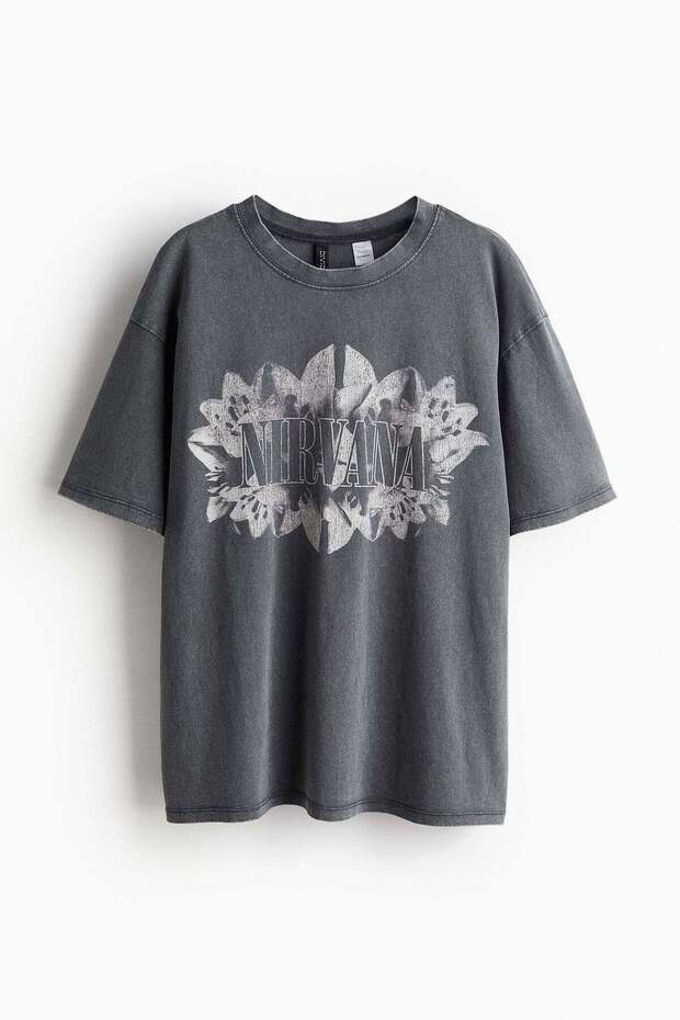 Oversized printed T-shirt