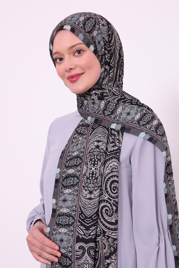 Water Green Ethnic Pattern Love Shawl