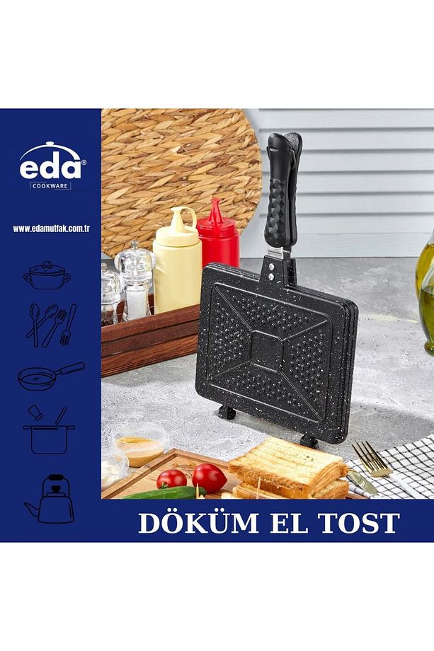 Döküm Ocaküstü El Tost Makinesi - 3