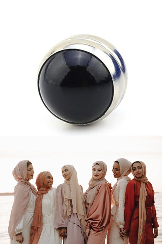 ® Tekli Güçlü Mıknatıslı Eşarp Şal Mıknatısı - 1