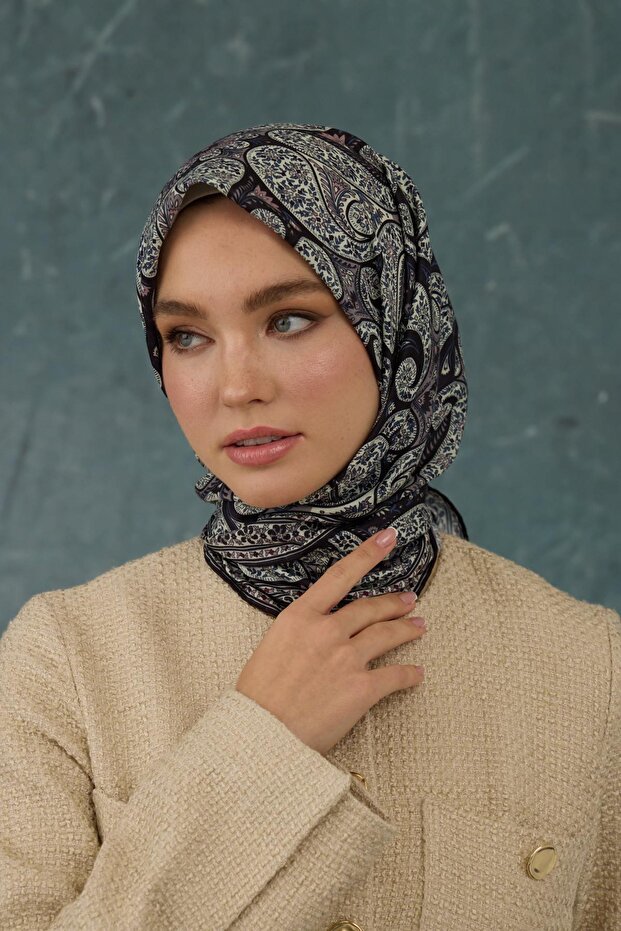 وشاح قطني رقيق بنمط عثماني - 2