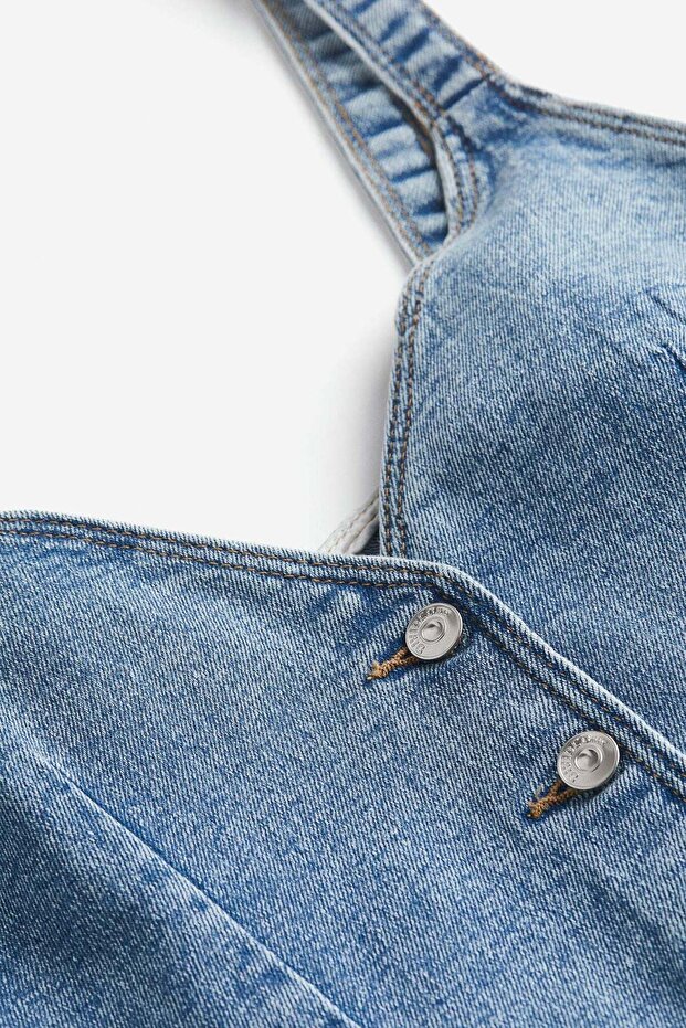 Denim waistcoat