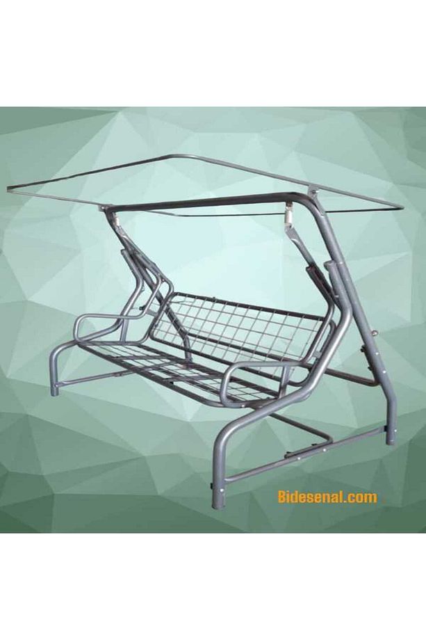 Ihlara Salıncak 3 Kişilik Bahçe Salıncağı Balkon Salıncak 200 cm BS04 - 6