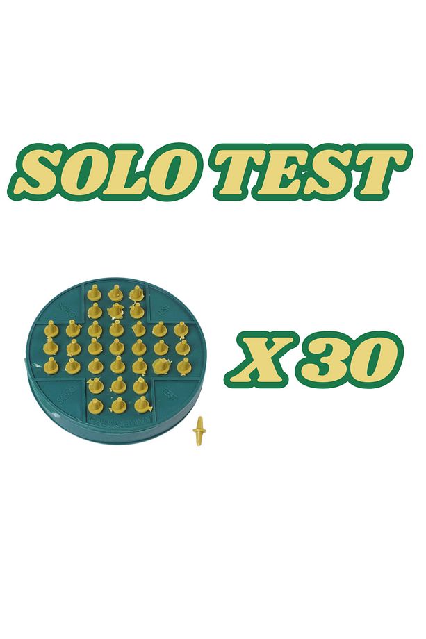 SOLO TEST 30 ADET Poşetli Ürün - 1