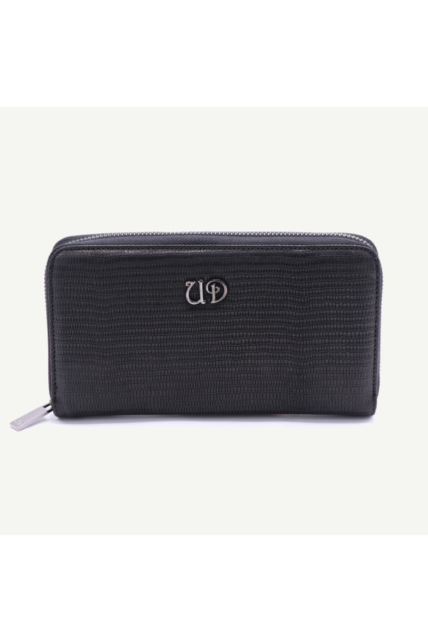 Uderra Women's Genuine Leather Black Wallet - S1Kc0222