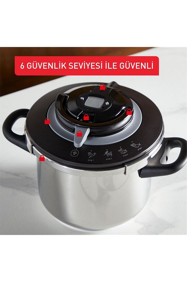 Clipso+ Chef Düdüklü Tencere - 6L - 5