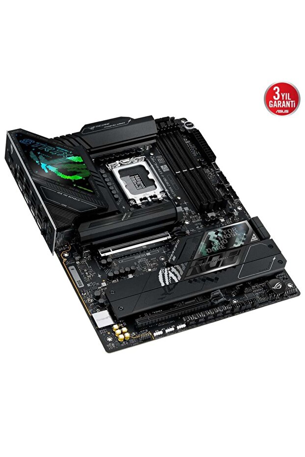 Rog Strıx Z890-f Gamıng Wıfı Ddr5 5xm2 Usb3.2 Rgb Lan Atx - 4