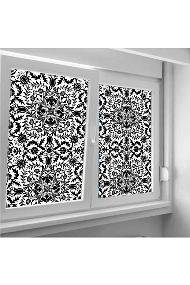Glass Stained Glass Foil, Self Adhesive, Patterned Frosted Glass Foil 61X100 cm