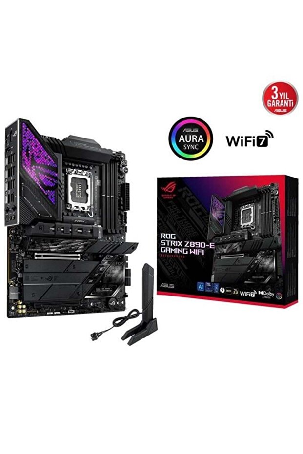 Rog Strıx Z890-e Gamıng Wıfı-7 Ddr5 Thunderbolt-hdmı Dp Pcıe 5.0 1851p Atx - 1