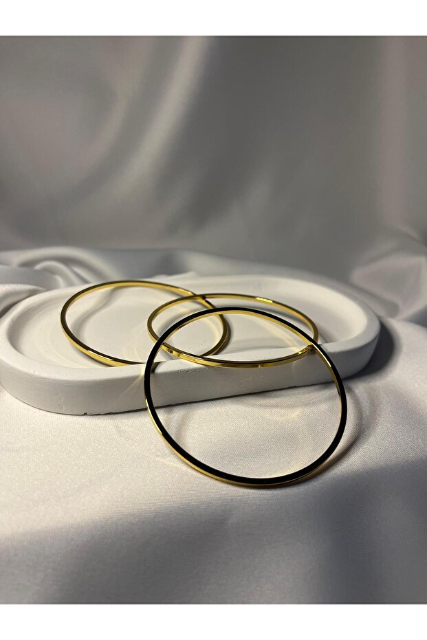 3'lü Çelik Ajda Model Bilezik - 2