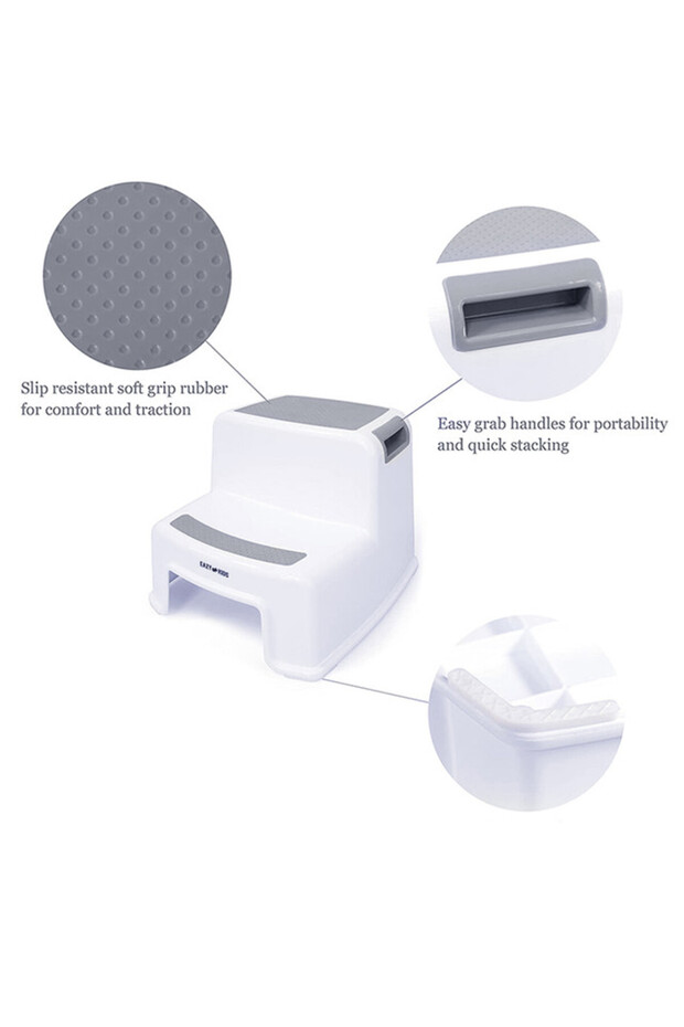 - كرسي درجة - رمادي - 3