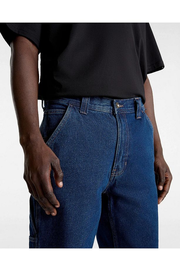 DRILL CHORE RELAXED CARPENTER DENIM PANT - 2