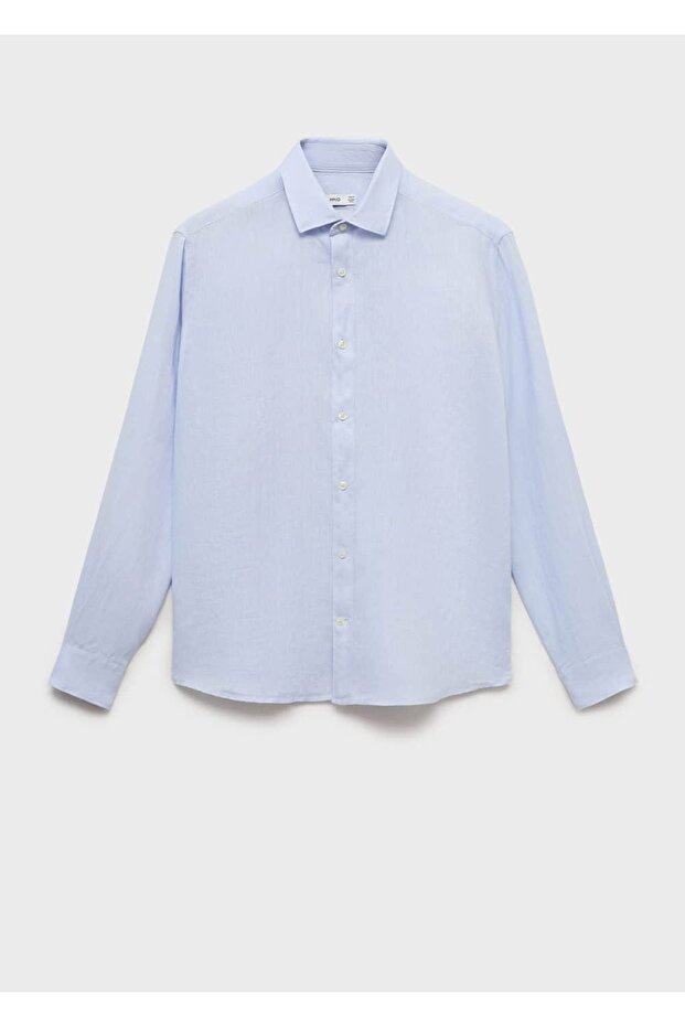 %100 Keten Gömlek - 3