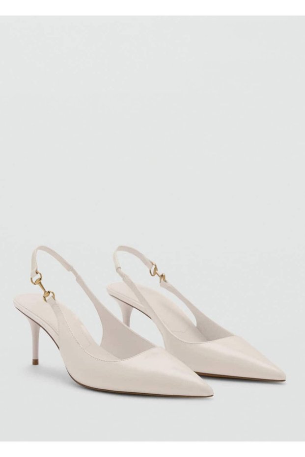 Tie Detailed Heeled Shoes