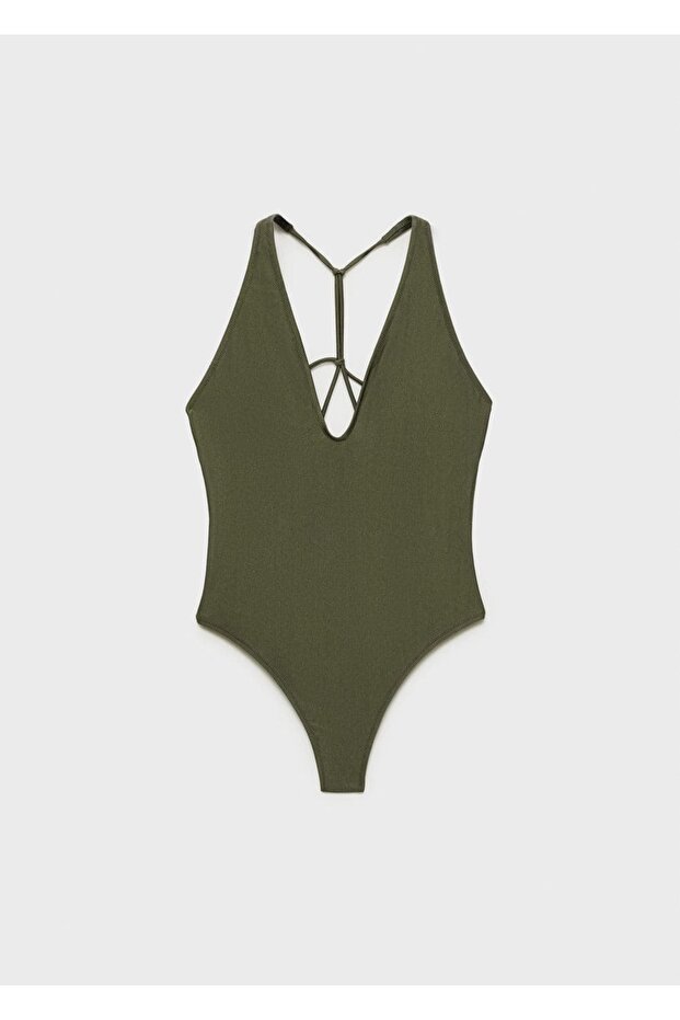 Sırtı bantlı mayo - 3