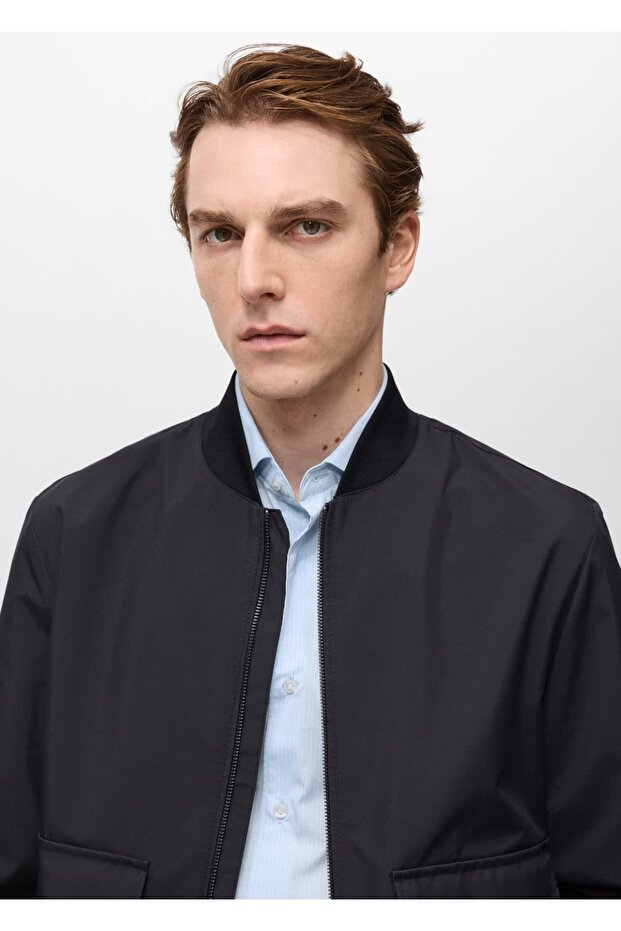 Su itici cepli bomber ceket - 8