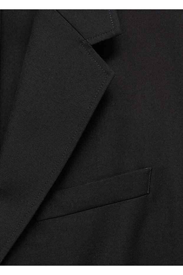 Relaxed kesim blazer ceket - 5