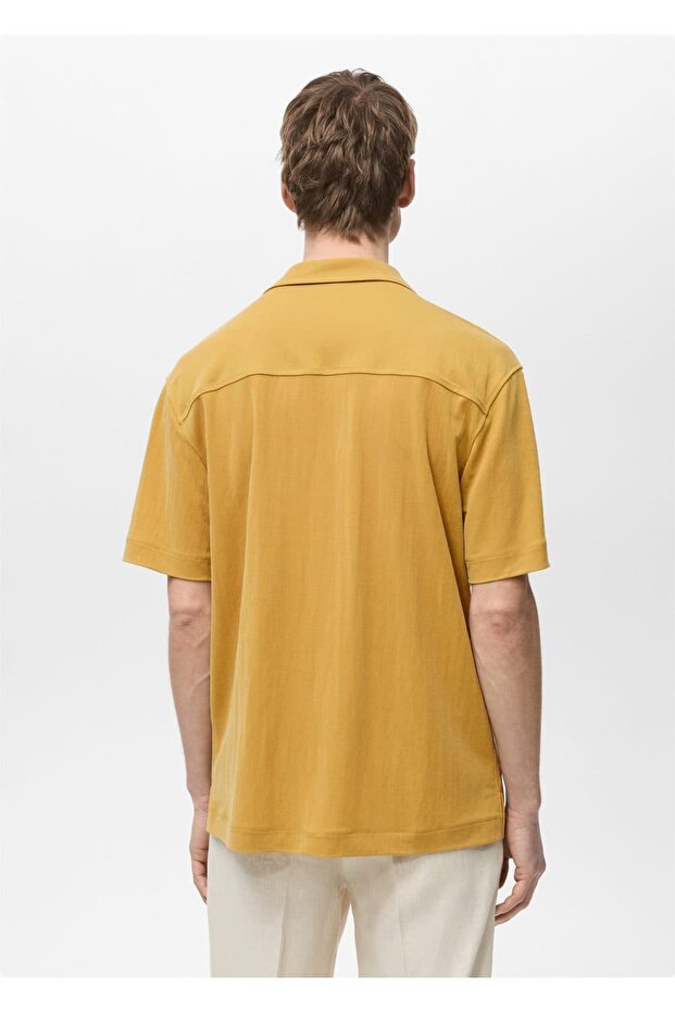 Bowling yaka modal gömlek - 4