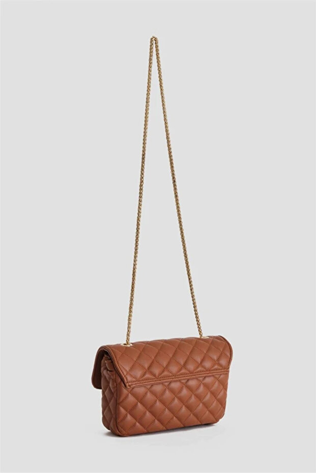 Kadın Taba Zincirli Orta Boy Omuz Çantası 310 - 5