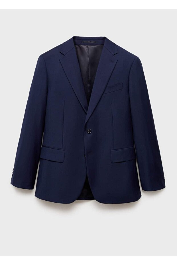 Turin %100 saf yün blazer ceket - 3